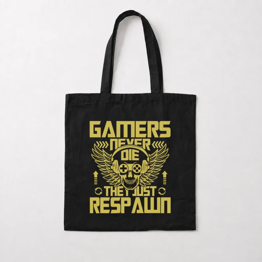 توت بگ گیمینگ طرح Gamers Never Die کد 10316