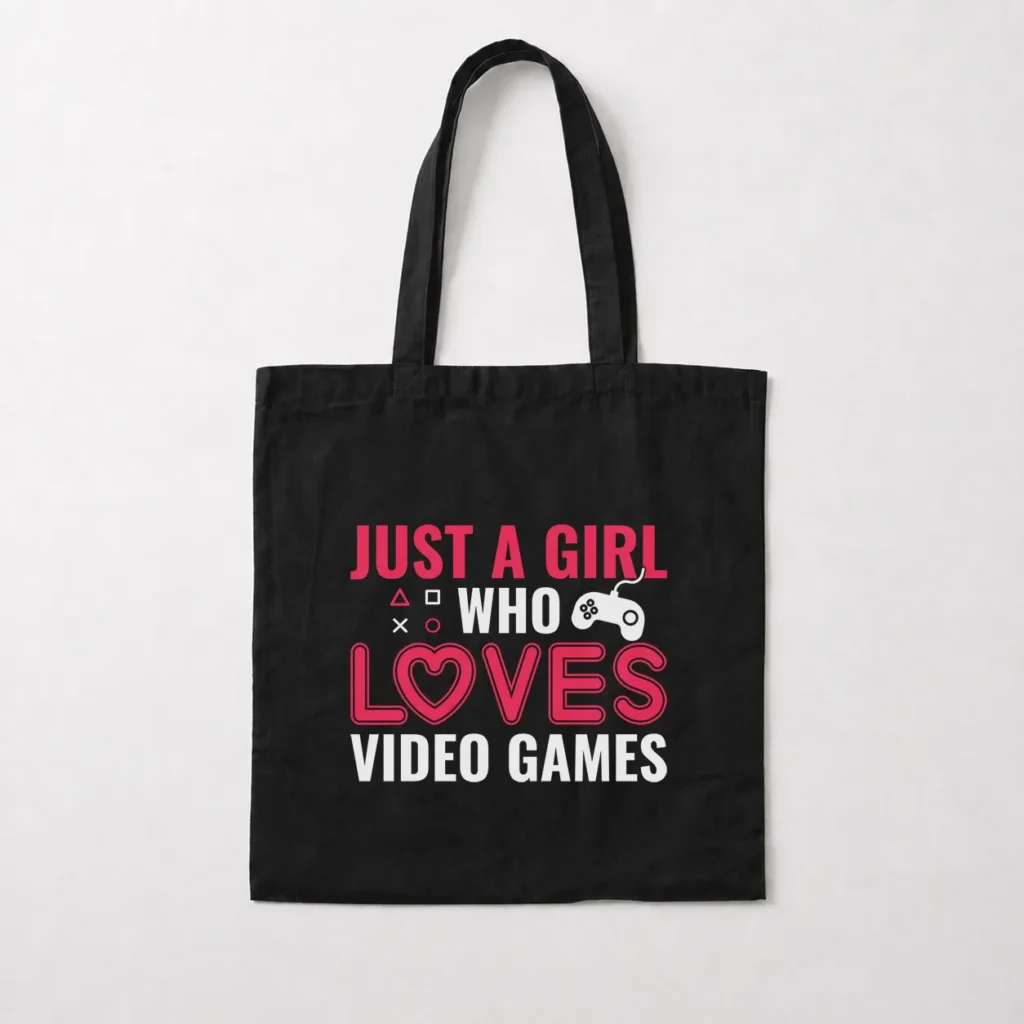 توت بگ دختر گیمر طرح Loves Video Games کد 10318
