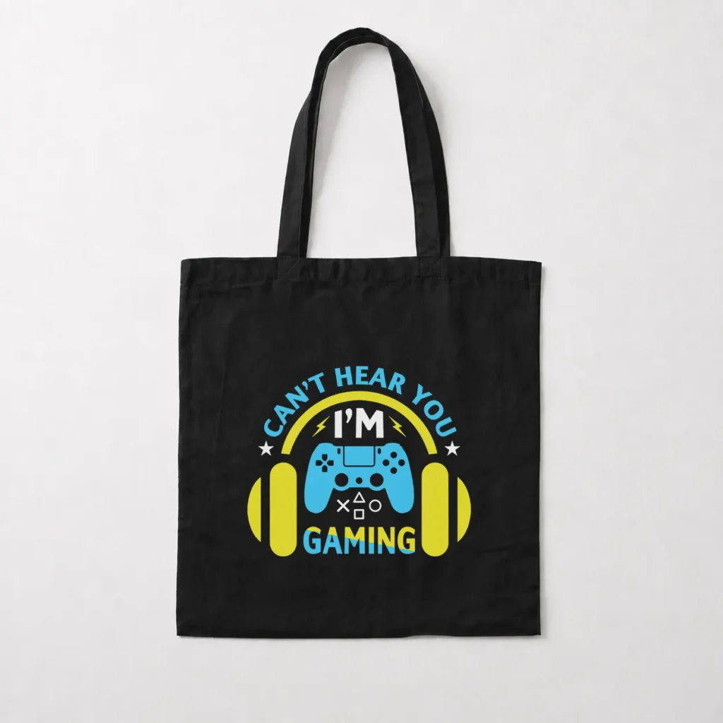 توت بگ گیمینگ طرح Can't Hear You I'm Gaming کد 10321