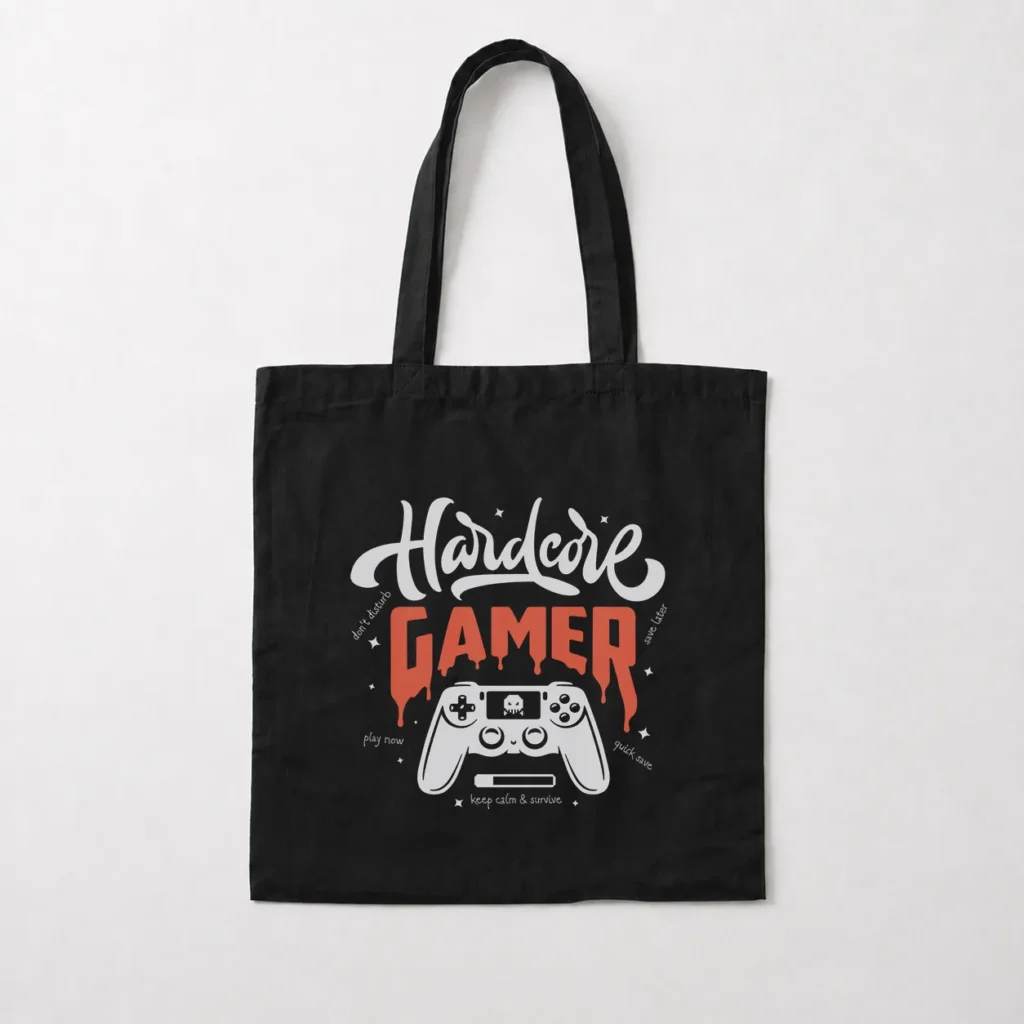 توت بگ گیمینگ طرح Hardcore Gamer کد 10330