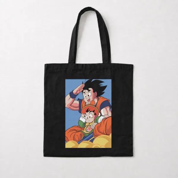توت بگ انیمه دراگون بال طرح گوکو و گوهان روی ابر (Goku and Gohan) کد 10394