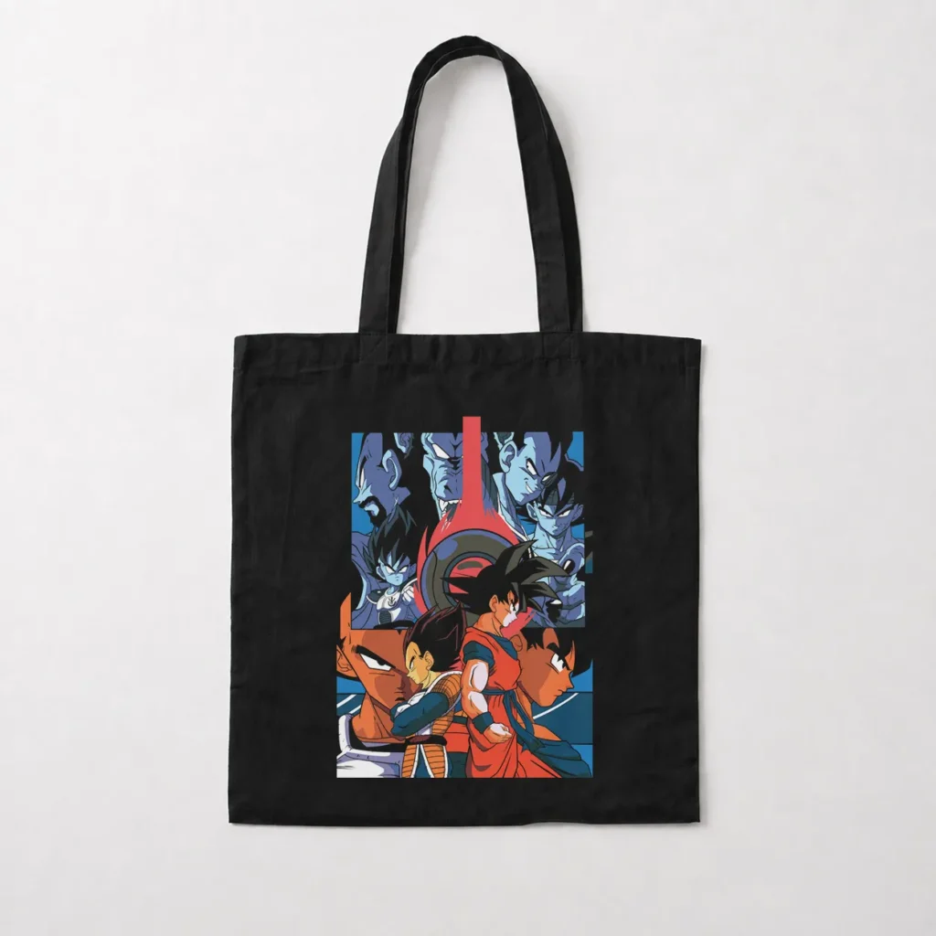 توت بگ انیمه دراگون بال طرح گوکو و وجیتا ایستاده (Goku and Vegeta) کد 10396