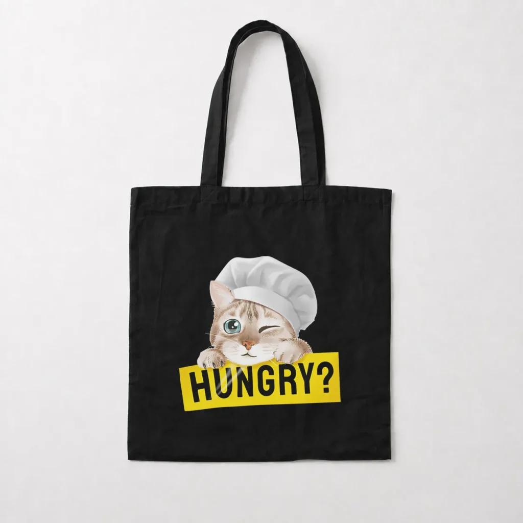 توت بگ گربه آشپز طرح Hungry کد 10498
