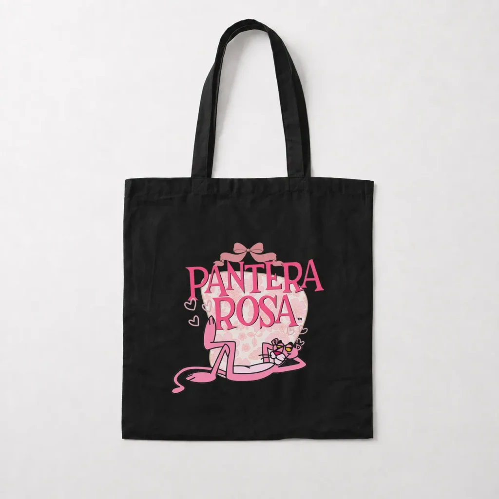 توت بگ پلنگ صورتی و نوشته Pantera Rosa کد 1055