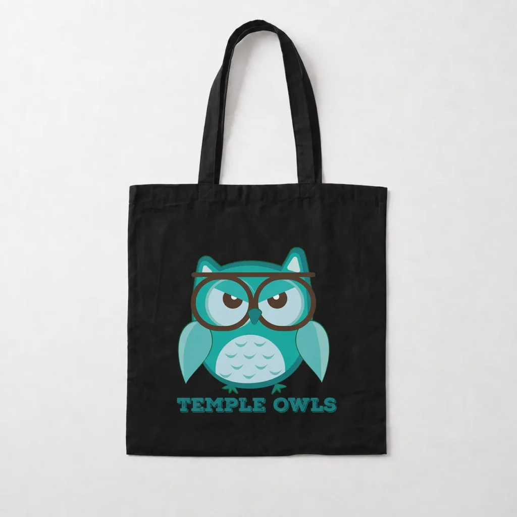 توت بگ جغد عینکی طرح Temple Owls کد 10602