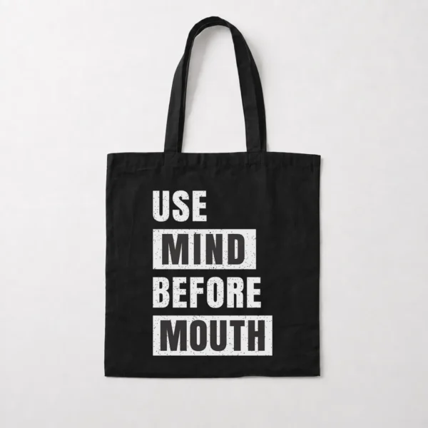 توت بگ تایپوگرافی Use Mind Before Mouth کد 10687
