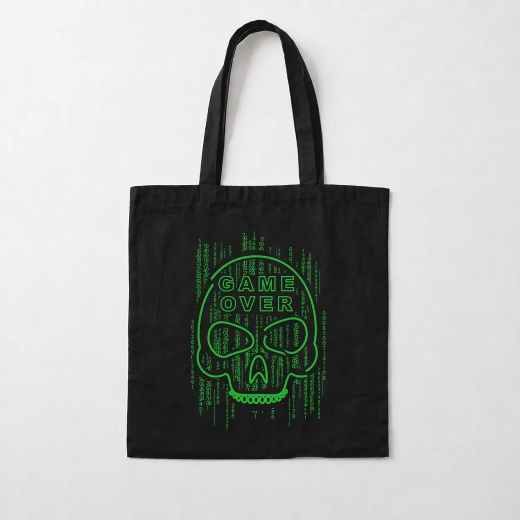 توت بگ گیمینگ طرح Game Over Skull کد 1085