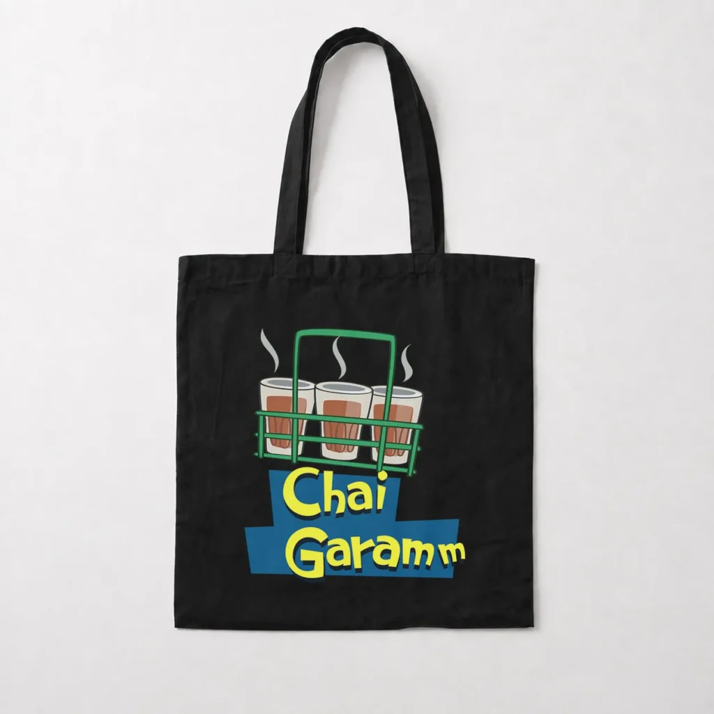 توت بگ چای طرح Chai Garamm کد 11071
