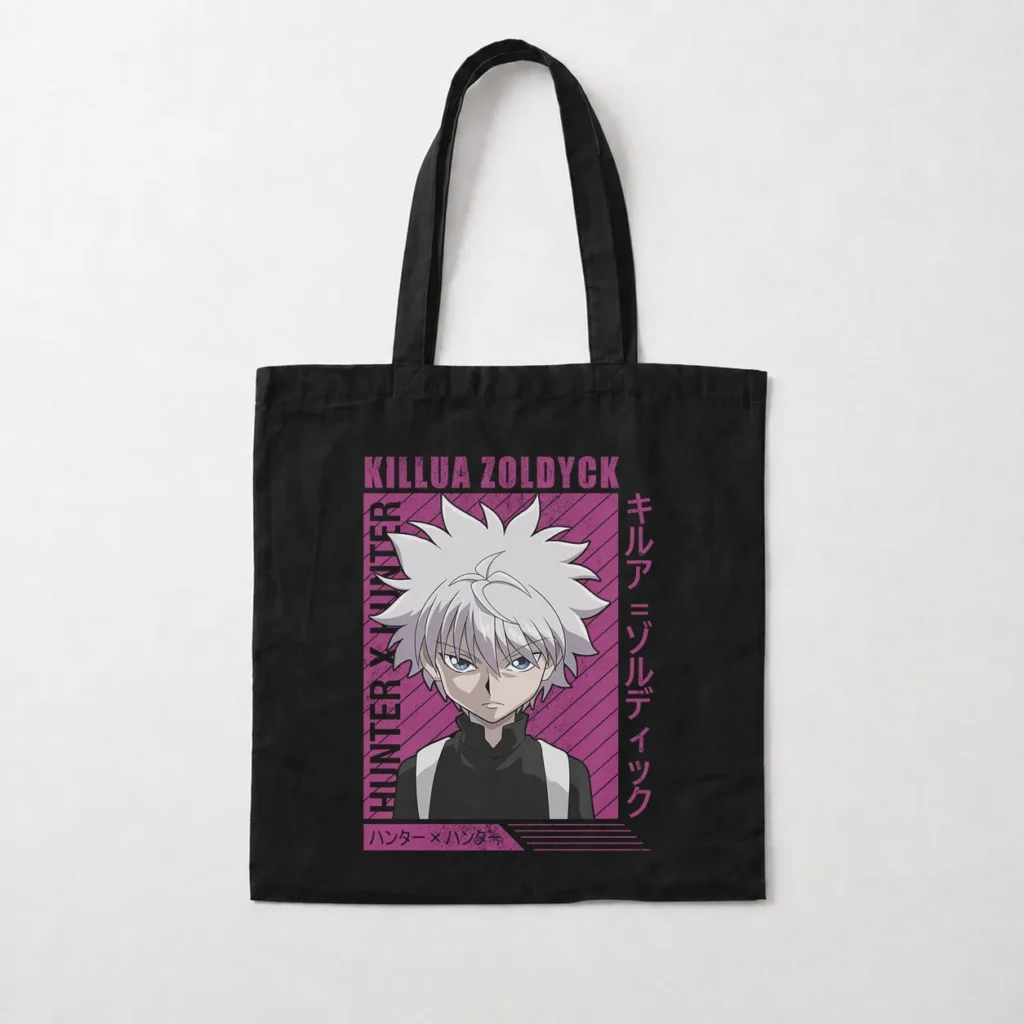 توت بگ انیمه هانتر ایکس هانتر طرح کیلوا صورتی (Killua) کد 11397