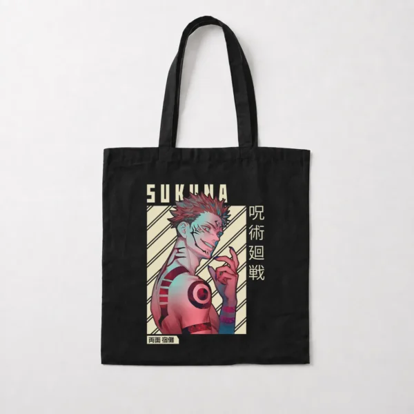 توت بگ انیمه جوجوتسو کایسن طرح سوکونا نور صورتی (Sukuna) کد 11807