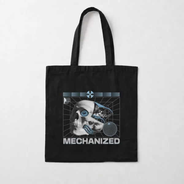 توت بگ جمجمه سایبرپانک طرح Mechanized کد 1213