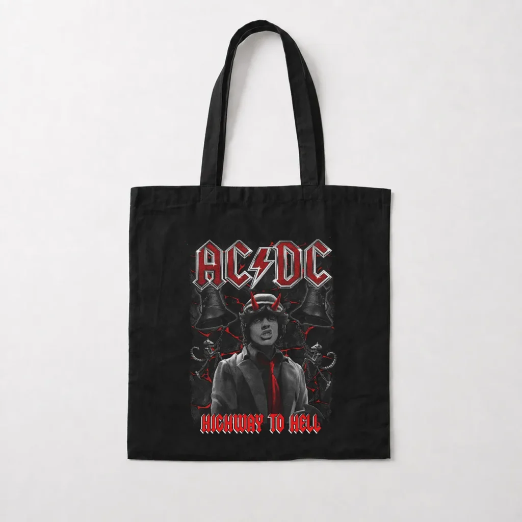 توت بگ ای‌سی‌دی‌سی طرح Highway to Hell پرتره (AC/DC) کد 12147
