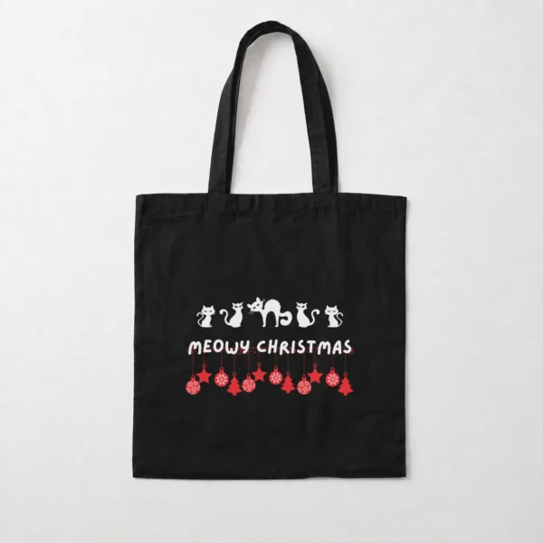 توت بگ گربه طرح Meowy Christmas کد 12164