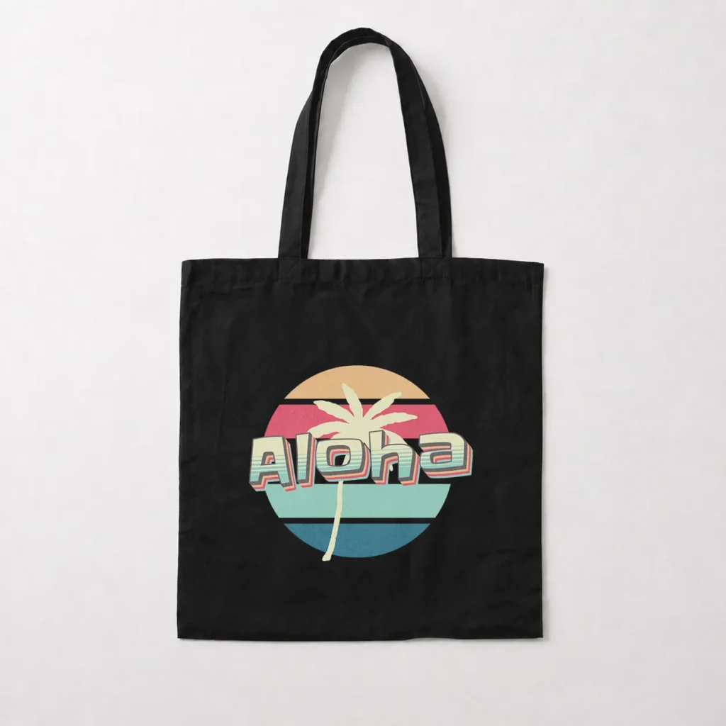 توت بگ Aloha با نخل رترو کد 12355