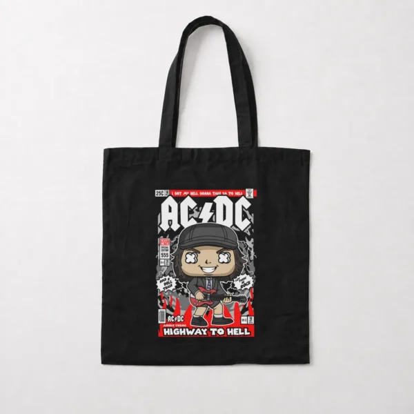 توت بگ AC/DC طرح Highway to Hell کارتونی (AC/DC) کد 12442