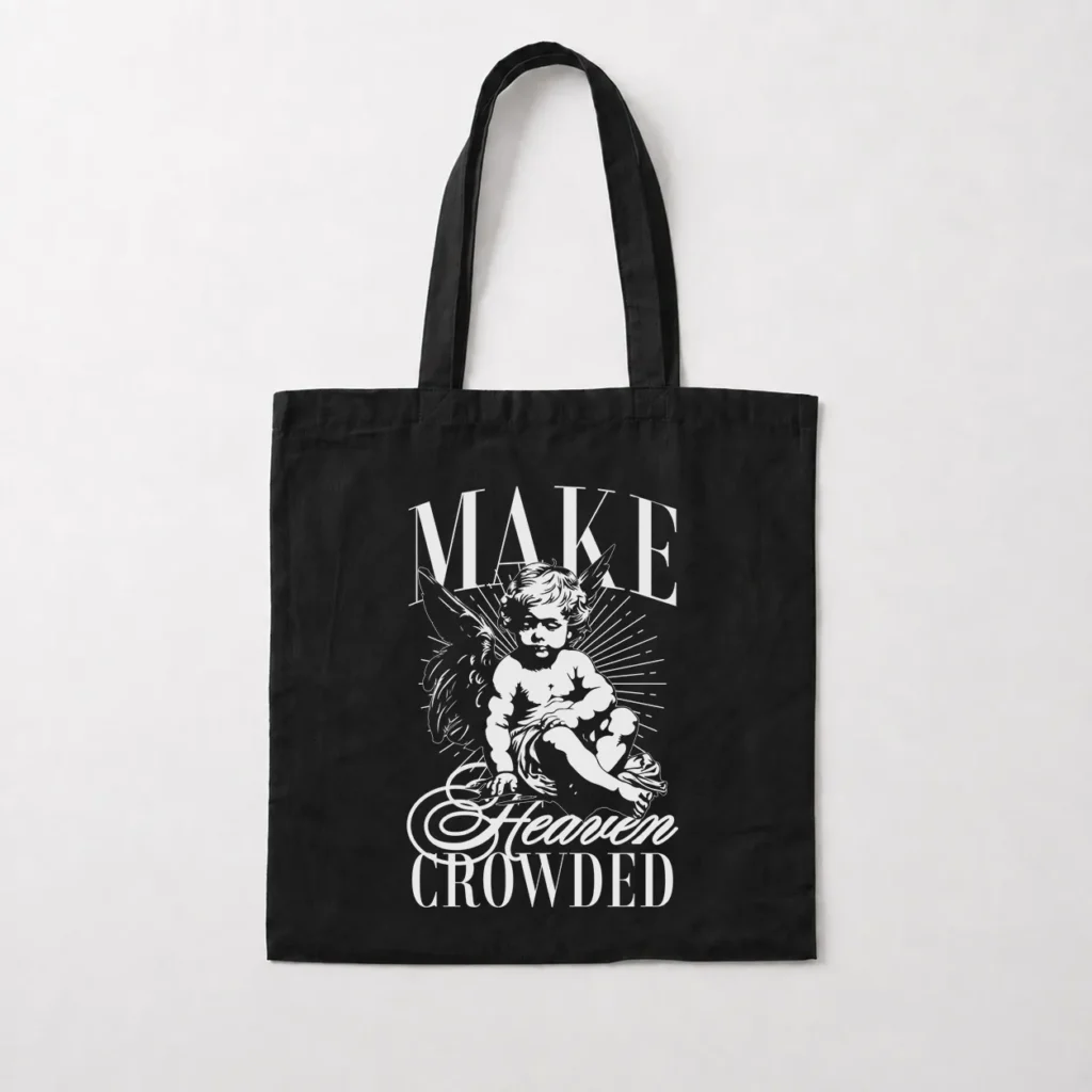 توت بگ مذهبی طرح Make Heaven Crowded کد 12899