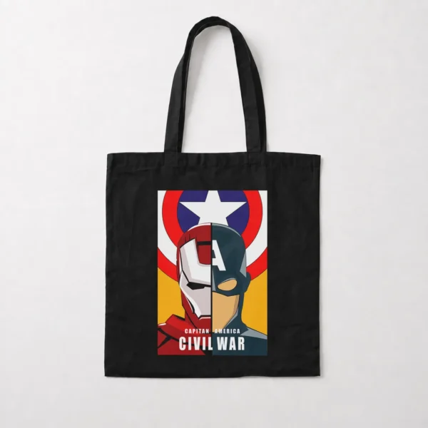 توت بگ مارول طرح کاپیتان آمریکا و آیرون من (Captain America, Iron Man) کد 13061