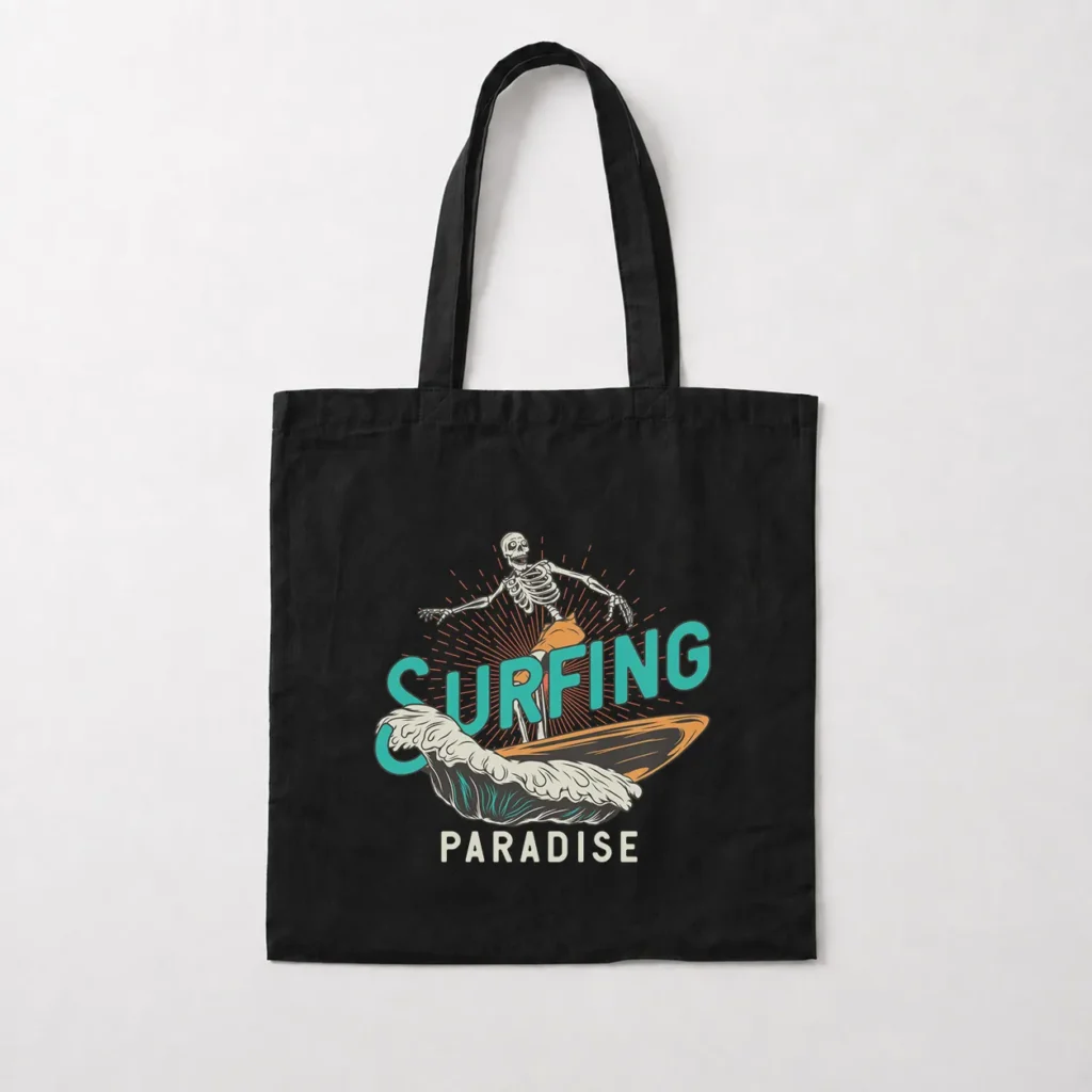 توت بگ اسکلت موج‌سوار طرح Surfing Paradise کد 13438