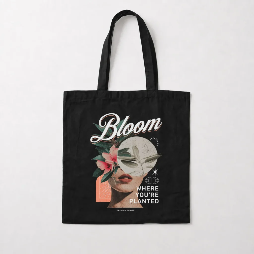 توت بگ گل طرح Bloom Where You’re Planted کد 13570