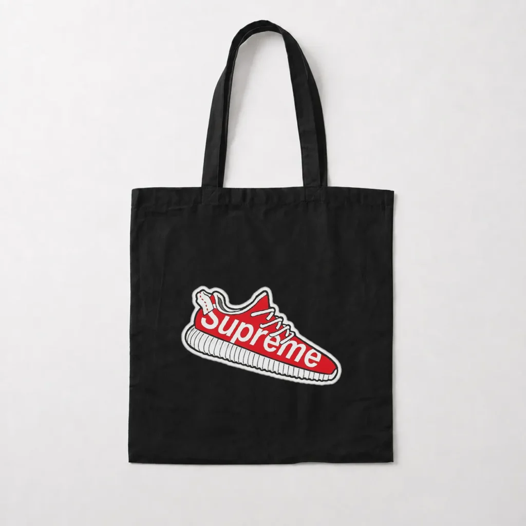 توت بگ سوپریم طرح کفش قرمز (Supreme) کد 13720