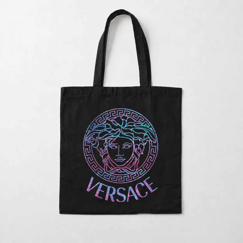 توت بگ ورساچه طرح لوگو نئونی (Versace) کد 13721