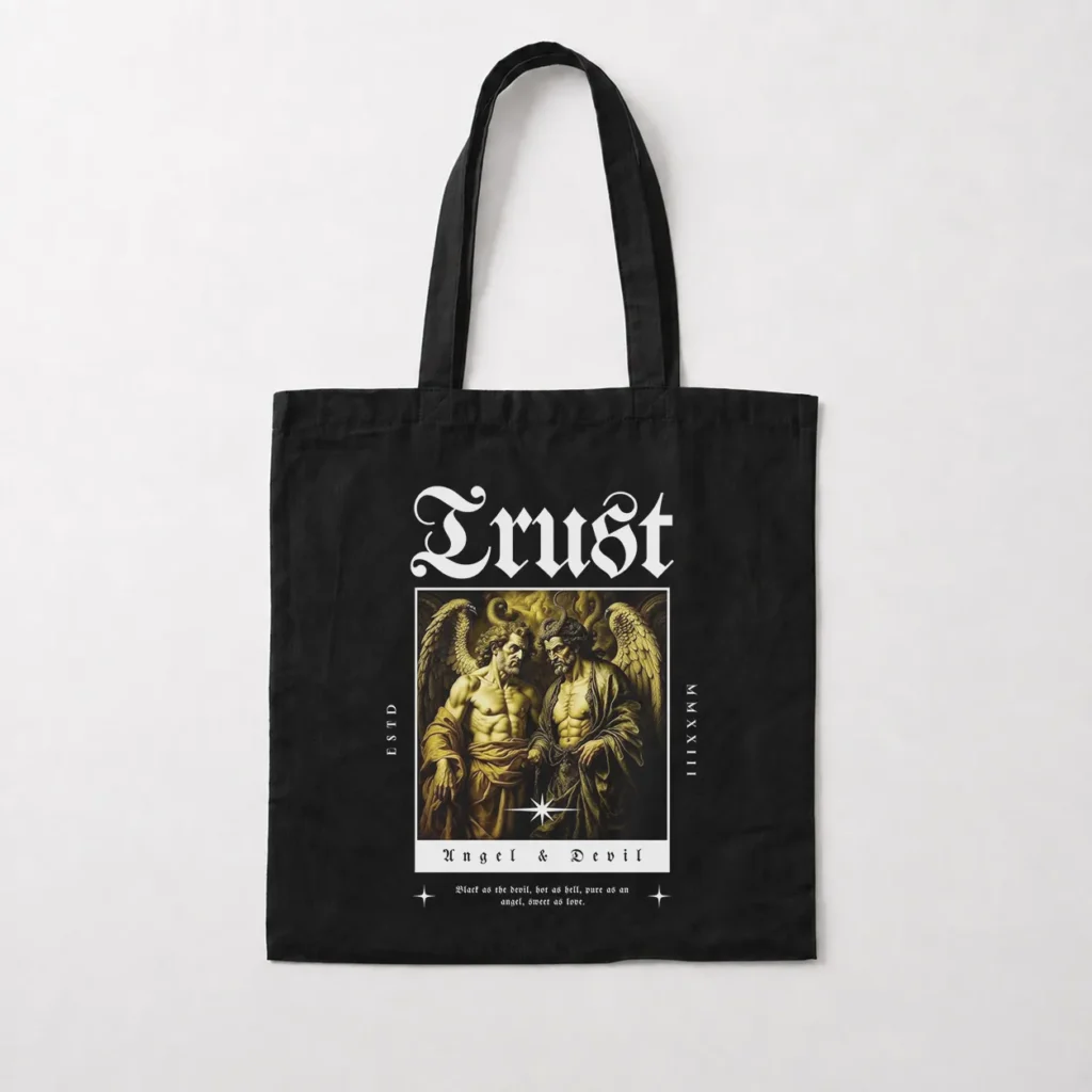توت بگ فرشته و شیطان طرح Trust کد 1384