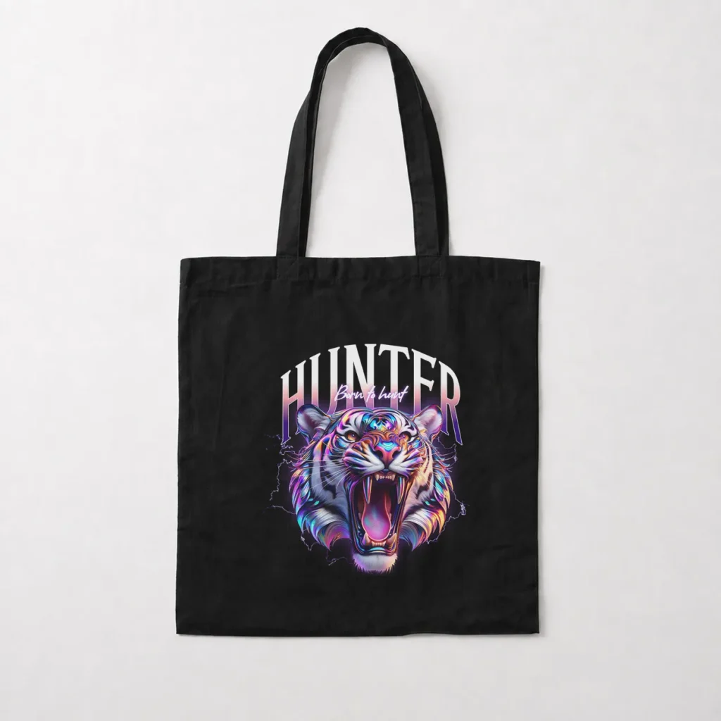 توت بگ ببر رنگی طرح Hunted کد 13845