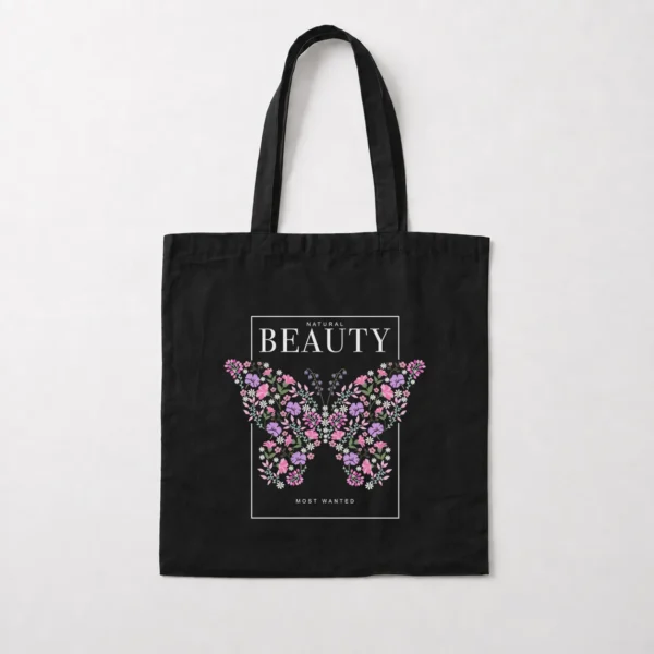 توت بگ پروانه گل‌دار طرح Natural Beauty کد 13868