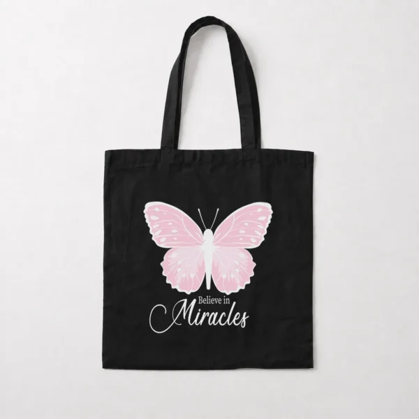 توت بگ پروانه طرح Believe In Miracles کد 13883