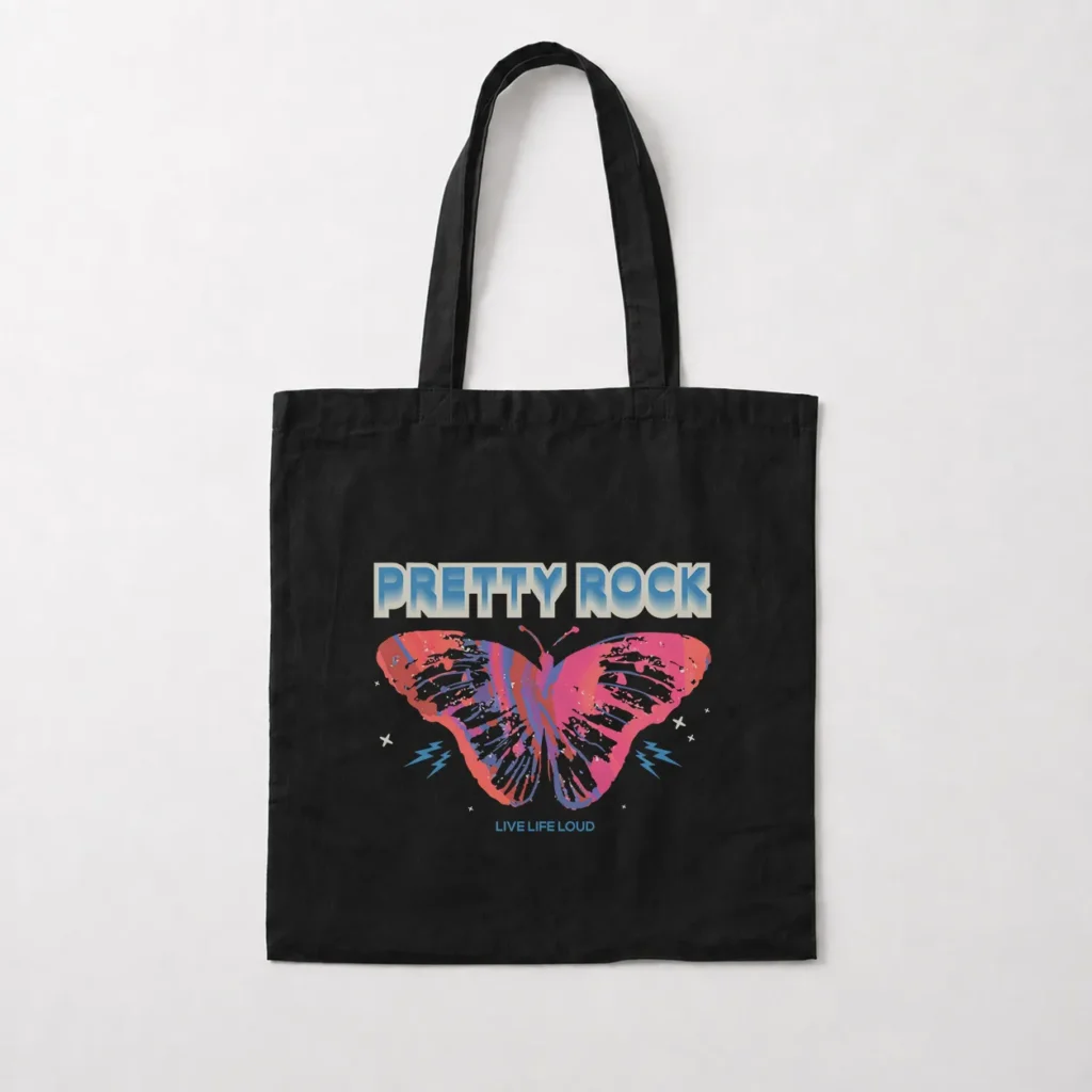 توت بگ پروانه طرح Pretty Rock کد 13890