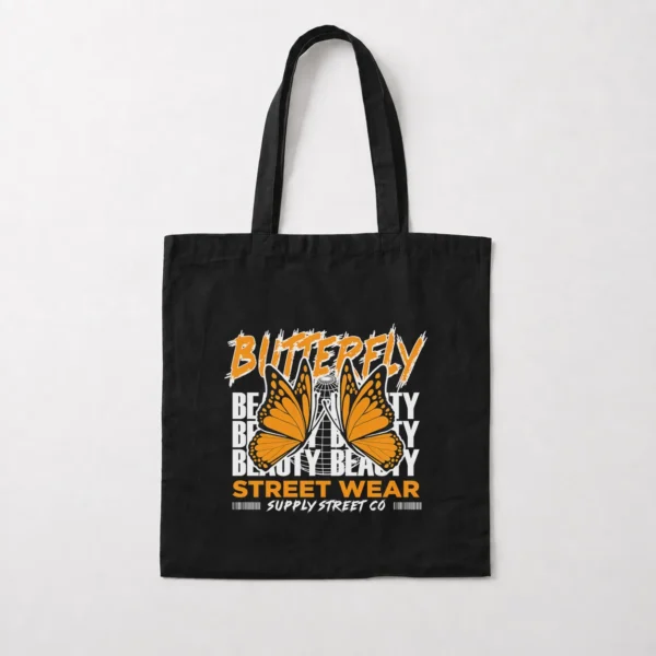 توت بگ پروانه طرح Butterfly Street Wear کد 13911