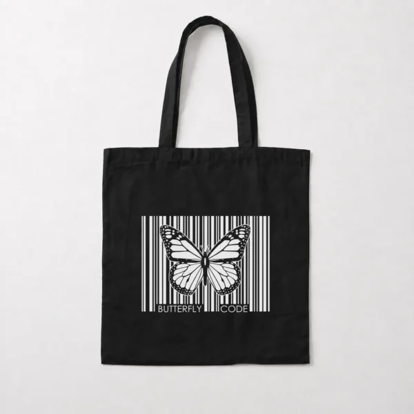 توت بگ پروانه طرح بارکد Butterfly Code کد 13941