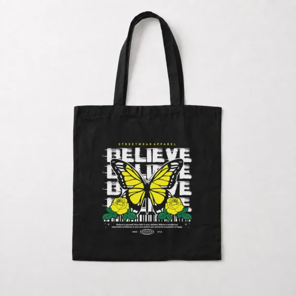 توت بگ پروانه طرح Believe کد 13948