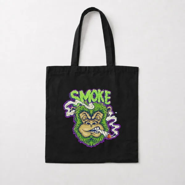 توت بگ میمون سبز طرح Smoke کد 14110