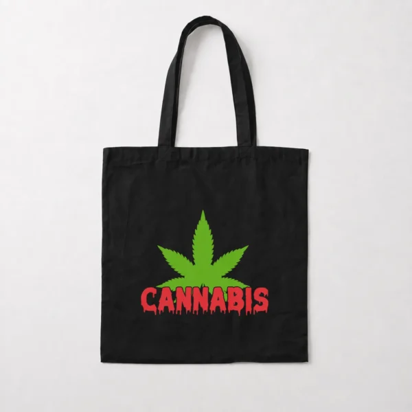 توت بگ نوشته Cannabis با برگ سبز کد 14141