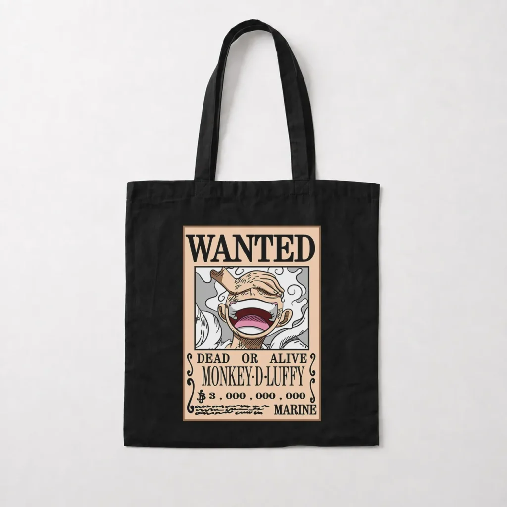 توت بگ انیمه وان پیس طرح پوستر تحت تعقیب لوفی (Wanted Luffy) کد 14199