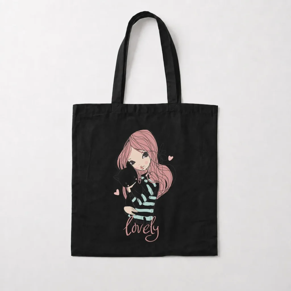 توت بگ دخترانه طرح Lovely کد 14224