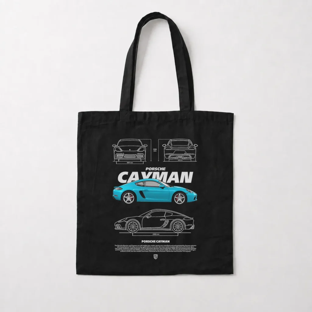 توت بگ پورشه طرح Cayman (Porsche Cayman) کد 14241