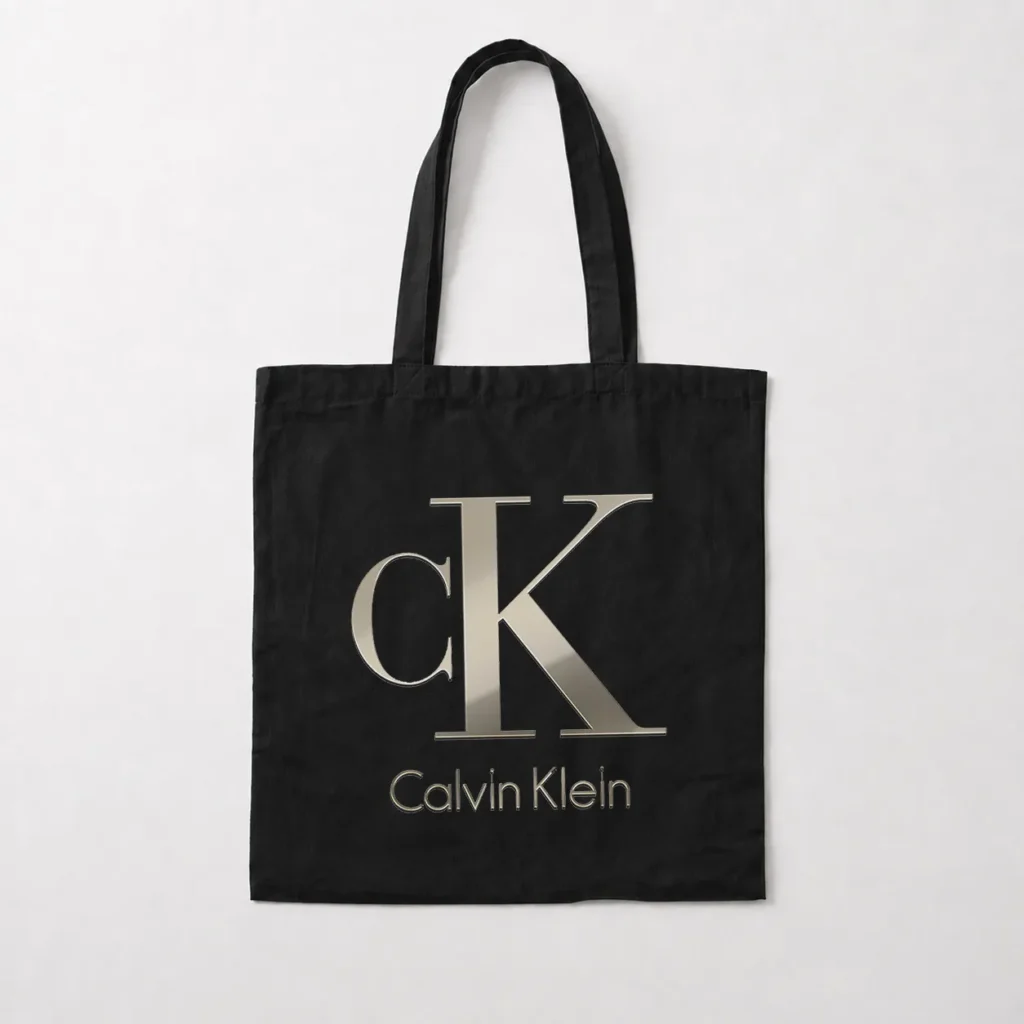 توت بگ لوگوی Calvin Klein طرح مشکی کد 14426