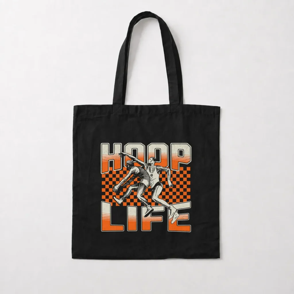 توت بگ بسکتبال طرح دوندگان نوشته Hoop Life کد 14502