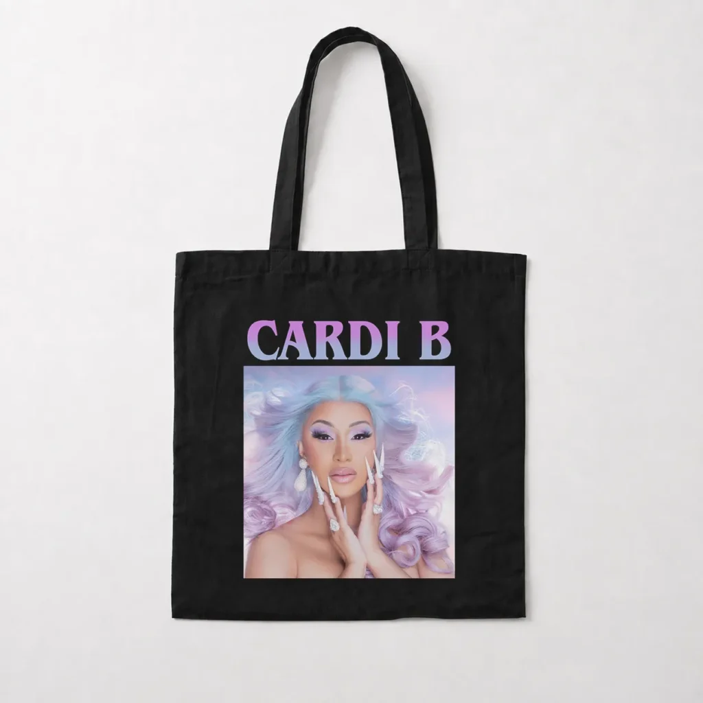 توت بگ کاردی بی طرح پرتره (Cardi B) کد 14581