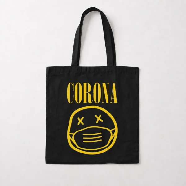 توت بگ طرح ماسک کرونا لبخند (Corona) کد 14591