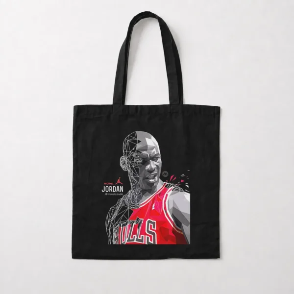 توت بگ مایکل جردن طرح پرتره هندسی (Michael Jordan) کد 14660
