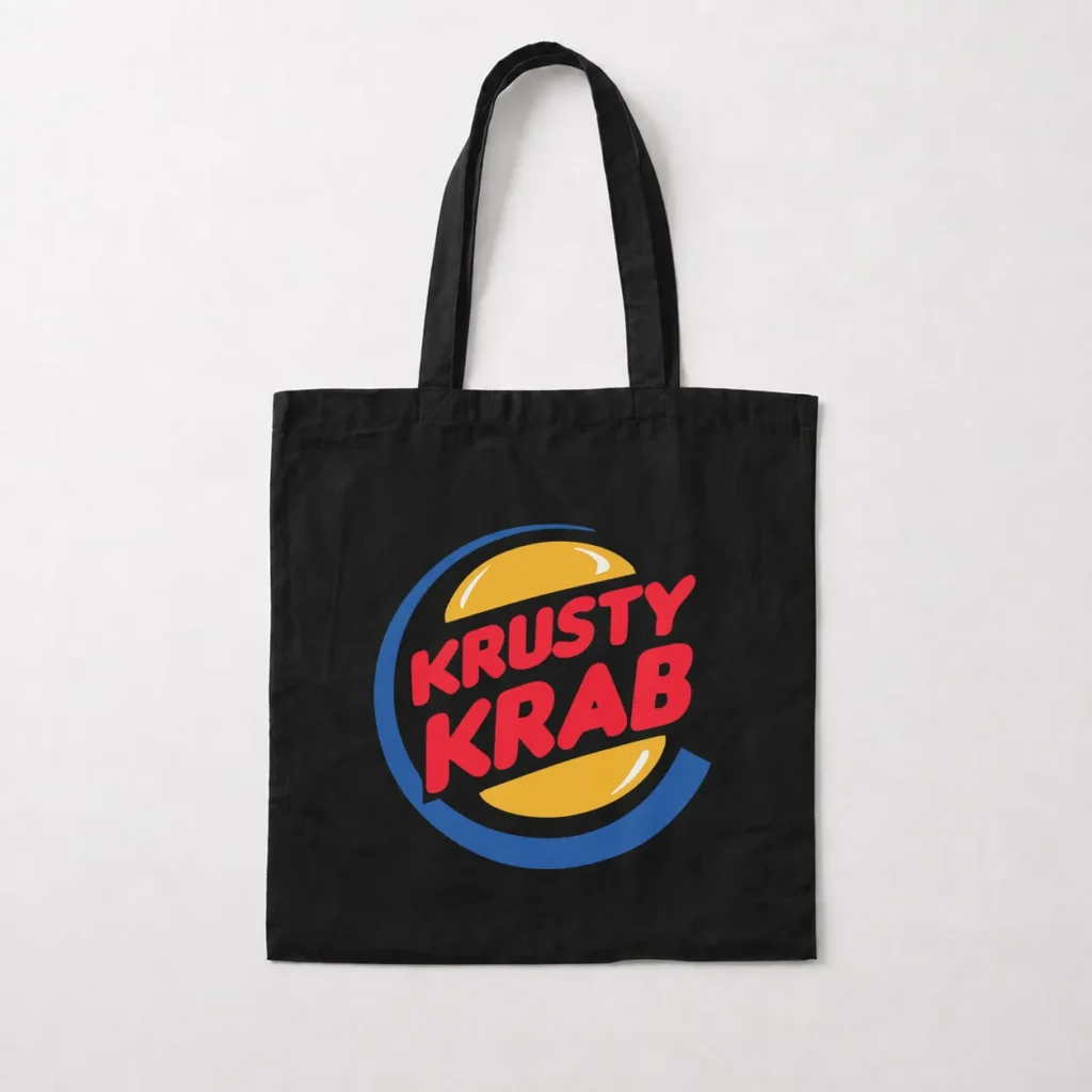 توت بگ باب اسفنجی طرح لوگوی Krusty Krab کد 14665