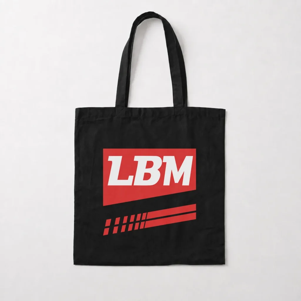 توت بگ تایپوگرافی اسپرت طرح LBM کد 14672