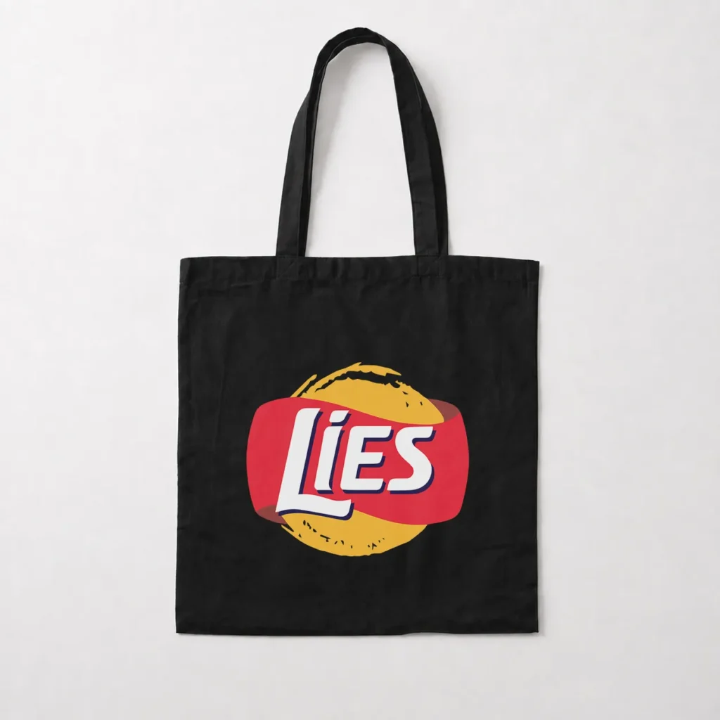 توت بگ لوگوی پارودی طرح Lies کد 14674
