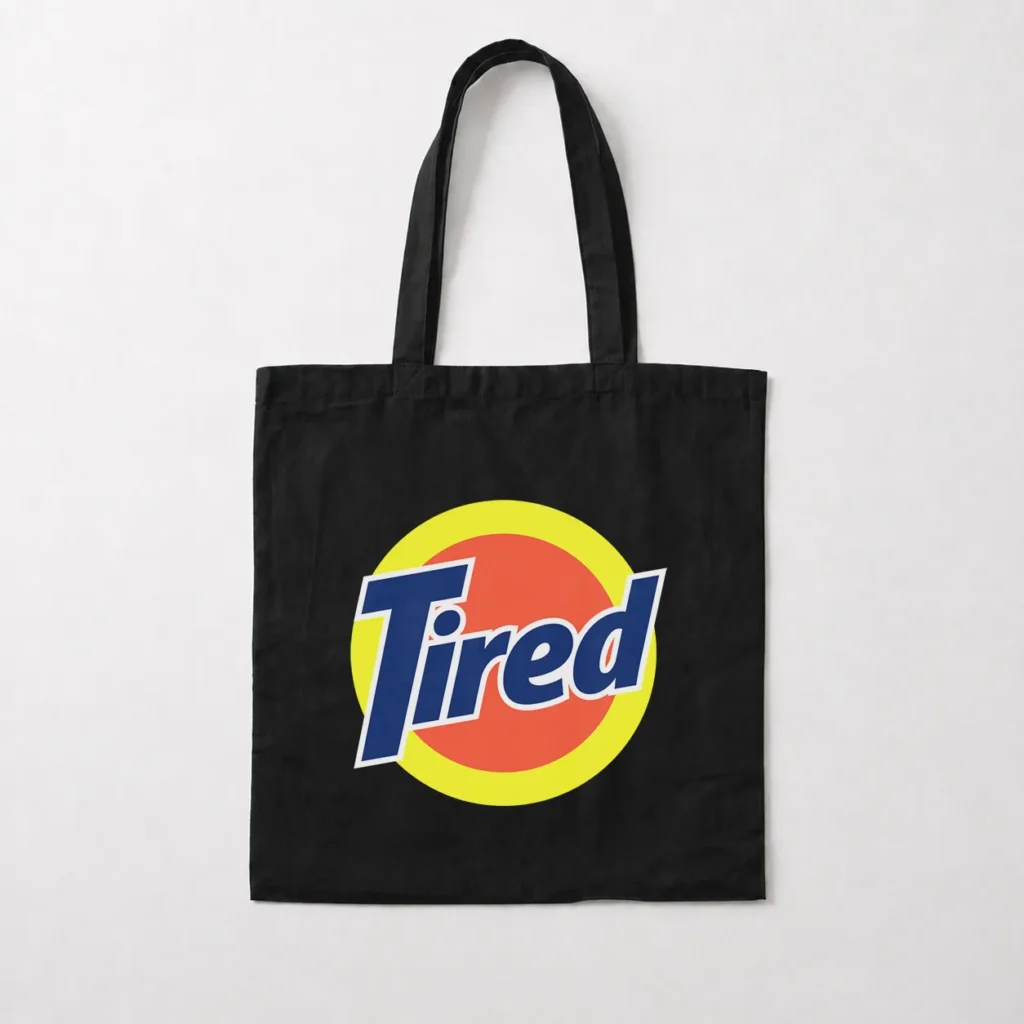 توت بگ لوگوی پارودی طرح Tired کد 14746