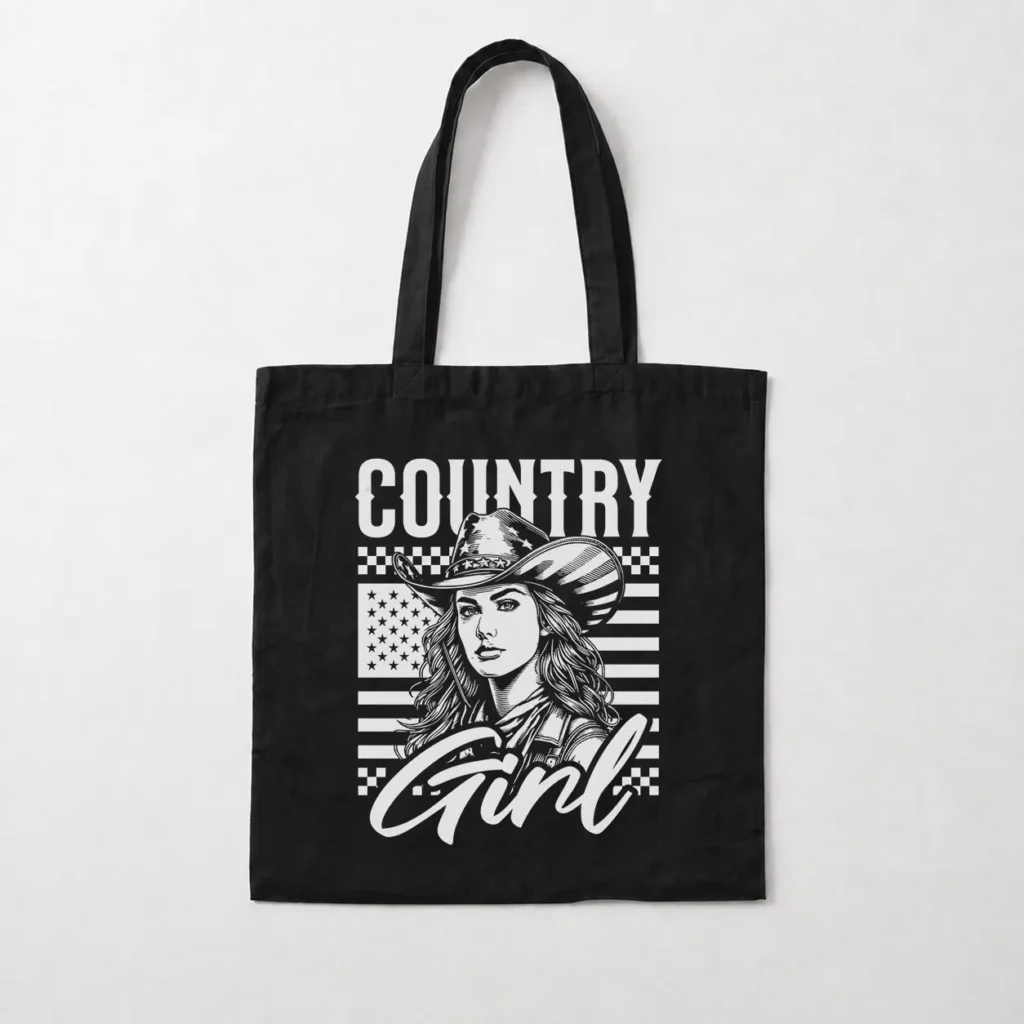 توت بگ وسترن طرح Country Girl کد 14785