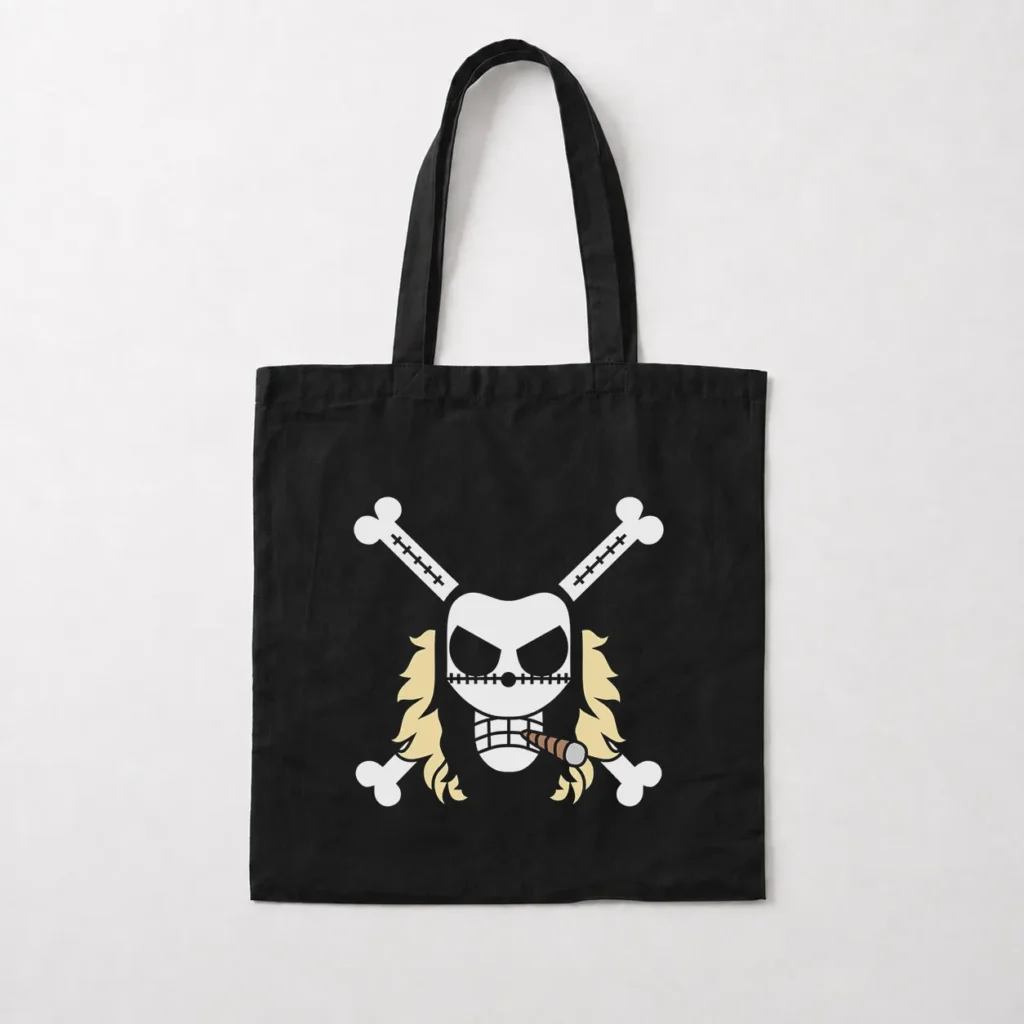 توت بگ انیمه وان پیس طرح پرچم جمجمه (One Piece Flag) کد 14827