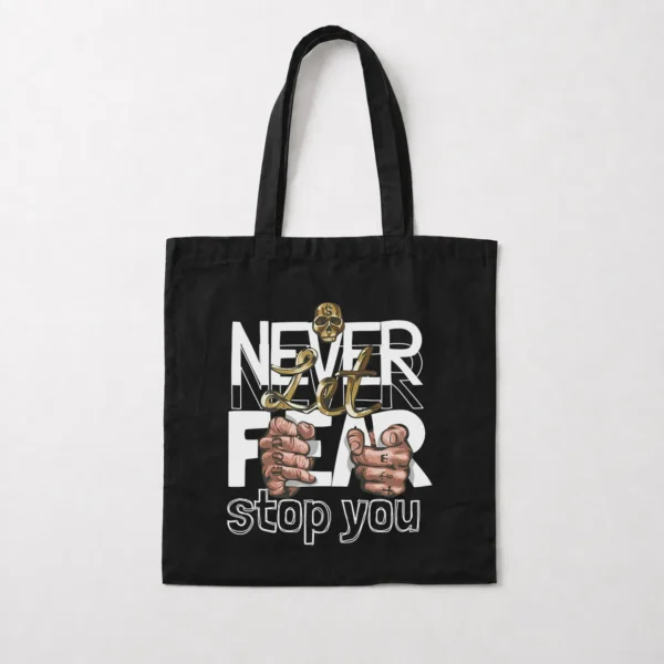توت بگ طرح Never Let Fear Stop You کد 14949